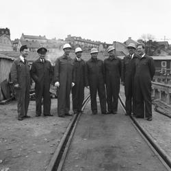 Ubåten Gripen beskitning personal från Kockums