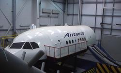 Trenings senter, simulator til Air Tours.