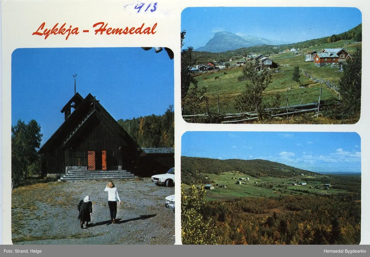 Lykkja. Lykkja kapell. Skogshorn