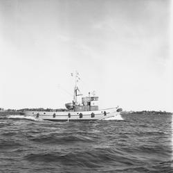 Bogserbåten Heros provtur