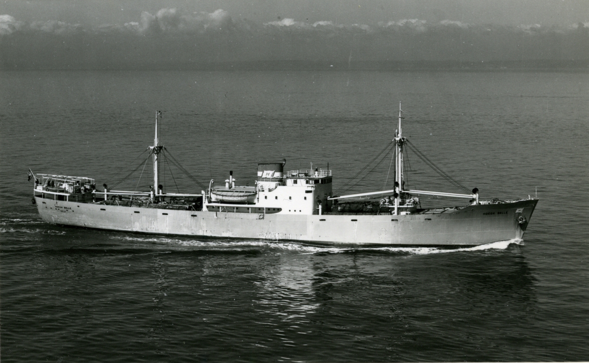 Ägare:/1950-60/: ett partrederi, Huvudredare: Leif Höegh & Co.  A/S. Hemort: Oslo.