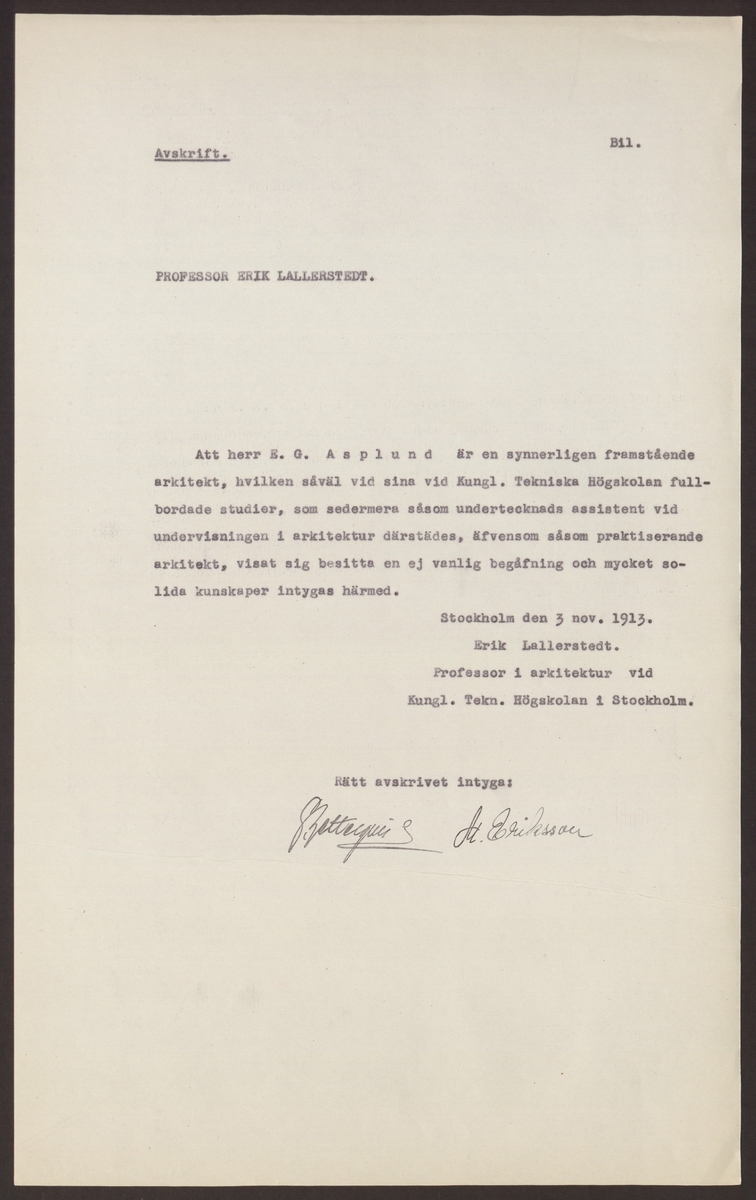 Handling by Asplund, Gunnar