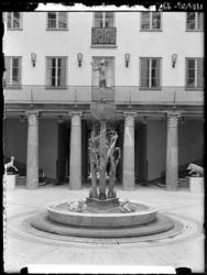 Svenska Tändstickspalatset
Exteriör, innergården sett från g