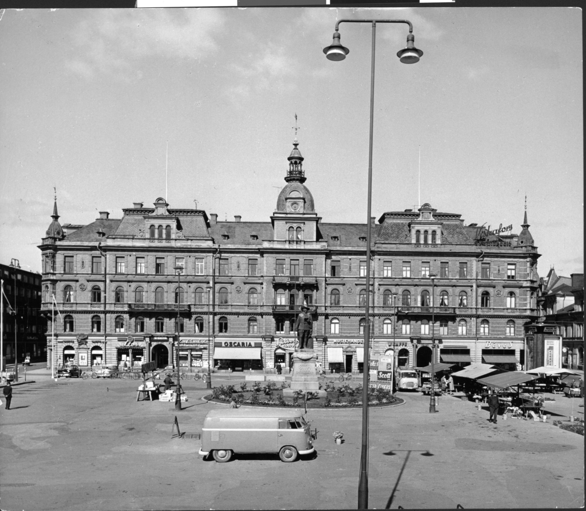 Hirschska huset
Exteriör, fasad mot torget.