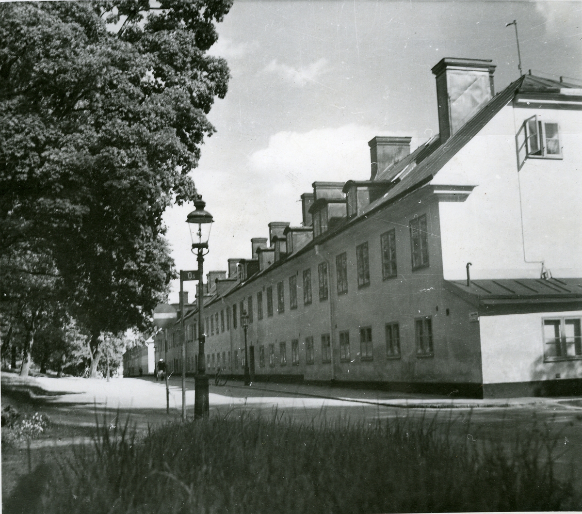 Skeppsholmen, Långa Raden.