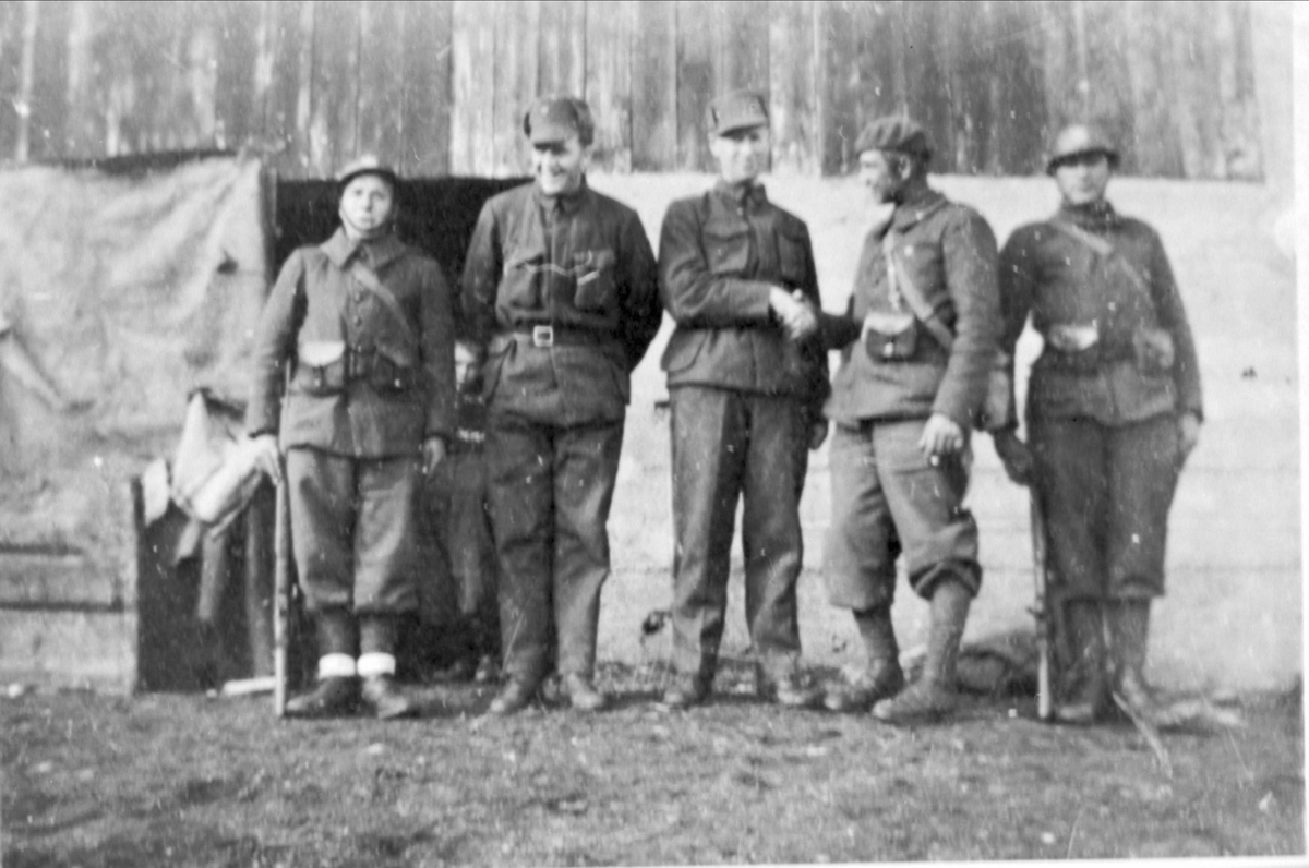 Polske og norske soldater.
