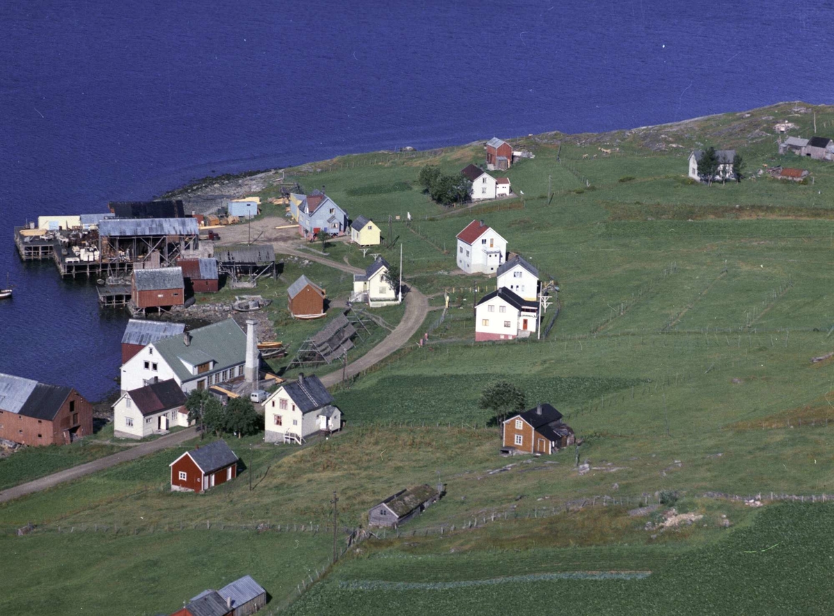 Flyfoto fra Kasfjord.