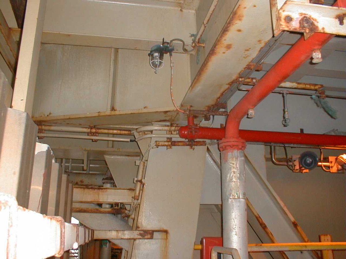 Corner of the roof on module 2
