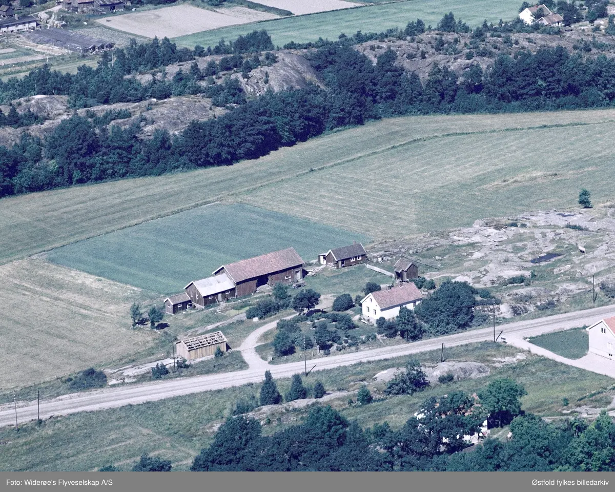 Ålevik i Onsøy, flyfoto 1963.