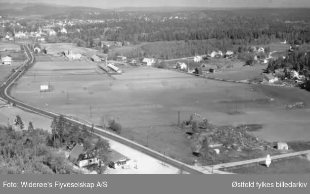 oversiktsbilde, gartneri, gårdsbruk, skråfoto,