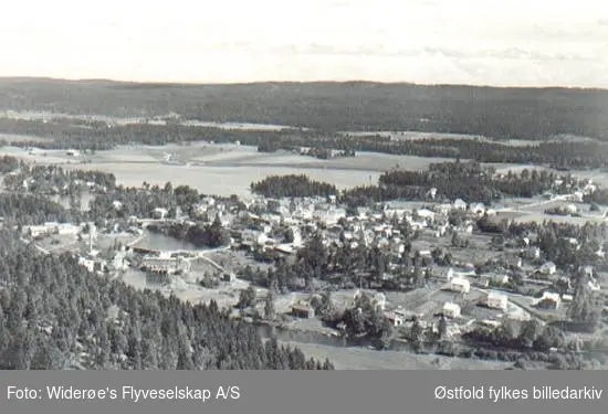 oversiktsbilde, tettbebyggelse, skråfoto,