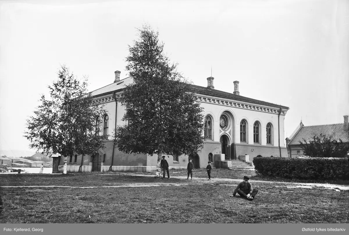 Drammen tollbod, Hans Kjærs gate 1. Oppført 1877, tegnet av arkitekt Georg Bull.