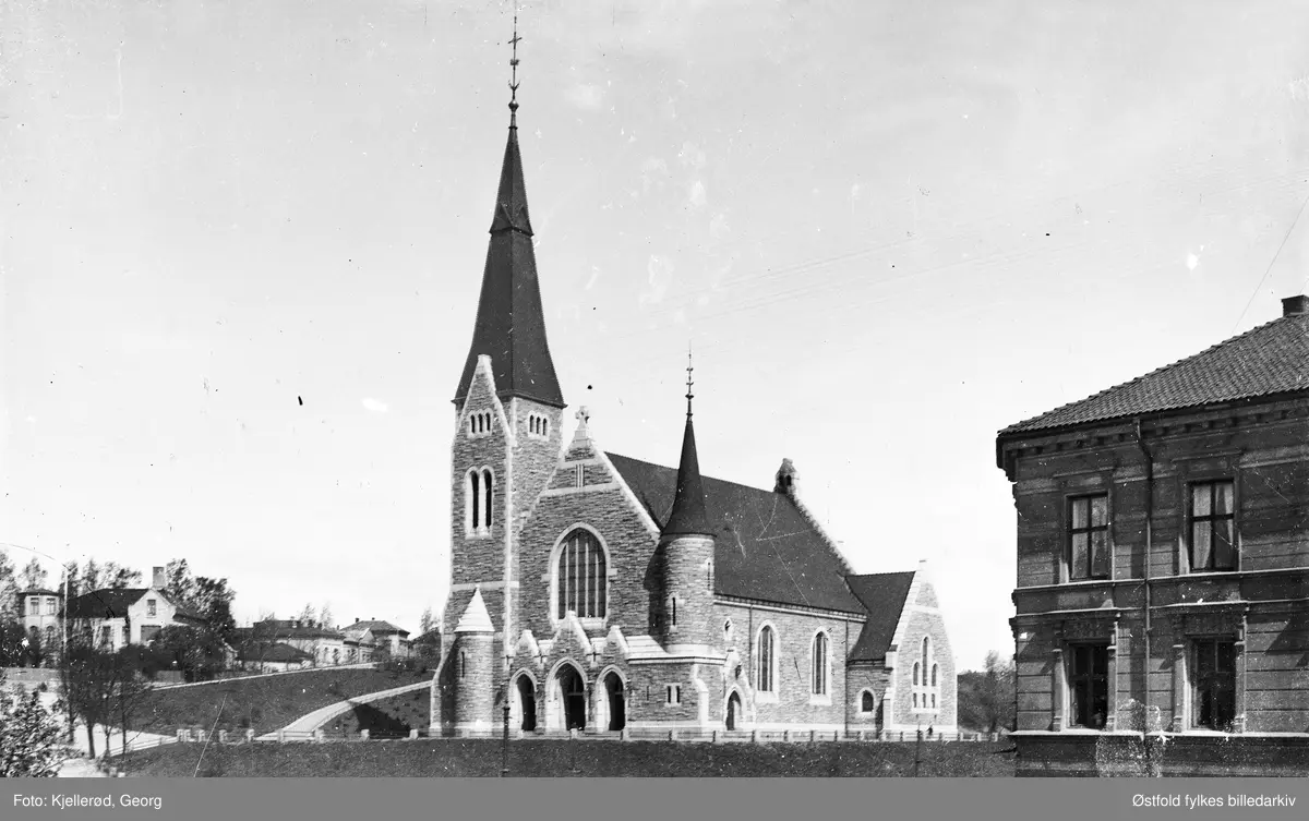 Fagerborg kirke i Oslo 1910.