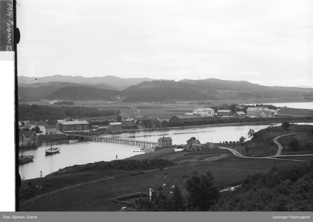 Den søndre delen av Levanger By