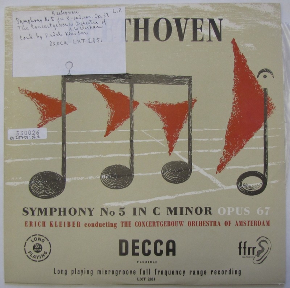 LP-skiva av märket Decca