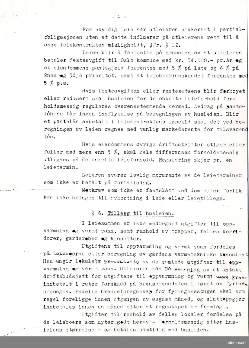 3.7  IBM - Bygg og eiendomsavdeling -  leiekontrakt mellom International Business Machines A/S og A/S Vestvika. Haakon VII gt 2, med tilliggende garasjeanlegg. Oslo, 25 sept 1963
