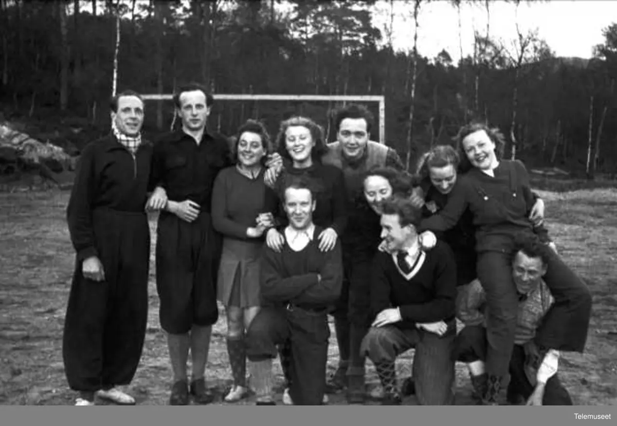 Bedriftsidrett, telesport, trening på Stend