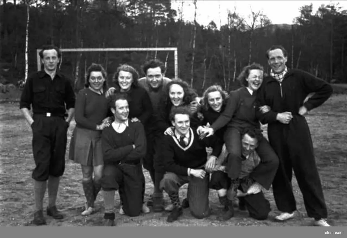 Bedriftsidrett, telesport, trening på Stend