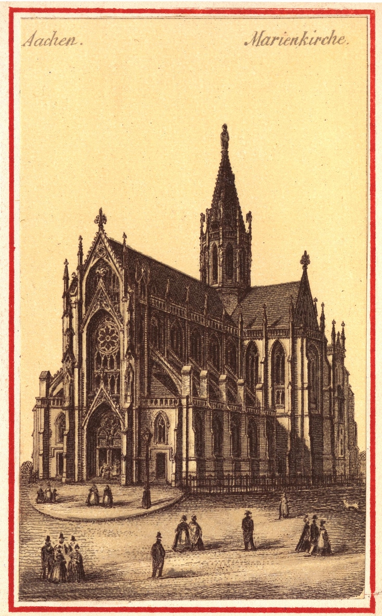 Mariakyrkan. "Marienkirche, Aachen"