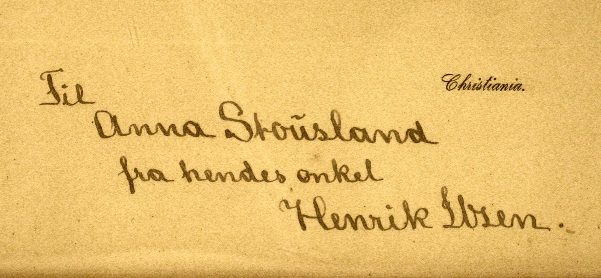 Portrett av Henrik Ibsen