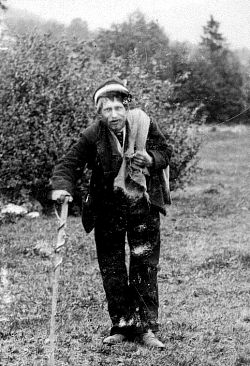 En samling bilder fra Telemark o. a. st. Bl. a. Seljord dyrsku, telemarksbåtene, mennesker, turistliv, Gråtenmoen ekserserplass, Dyrsku Dalen 1906 m. v.