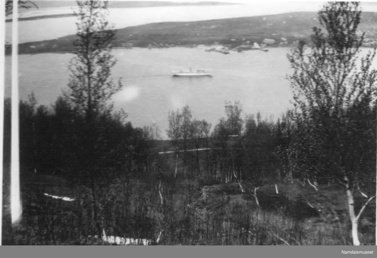 Båtbilde, Tromsø. "Stella Polaris" Juni 1937.