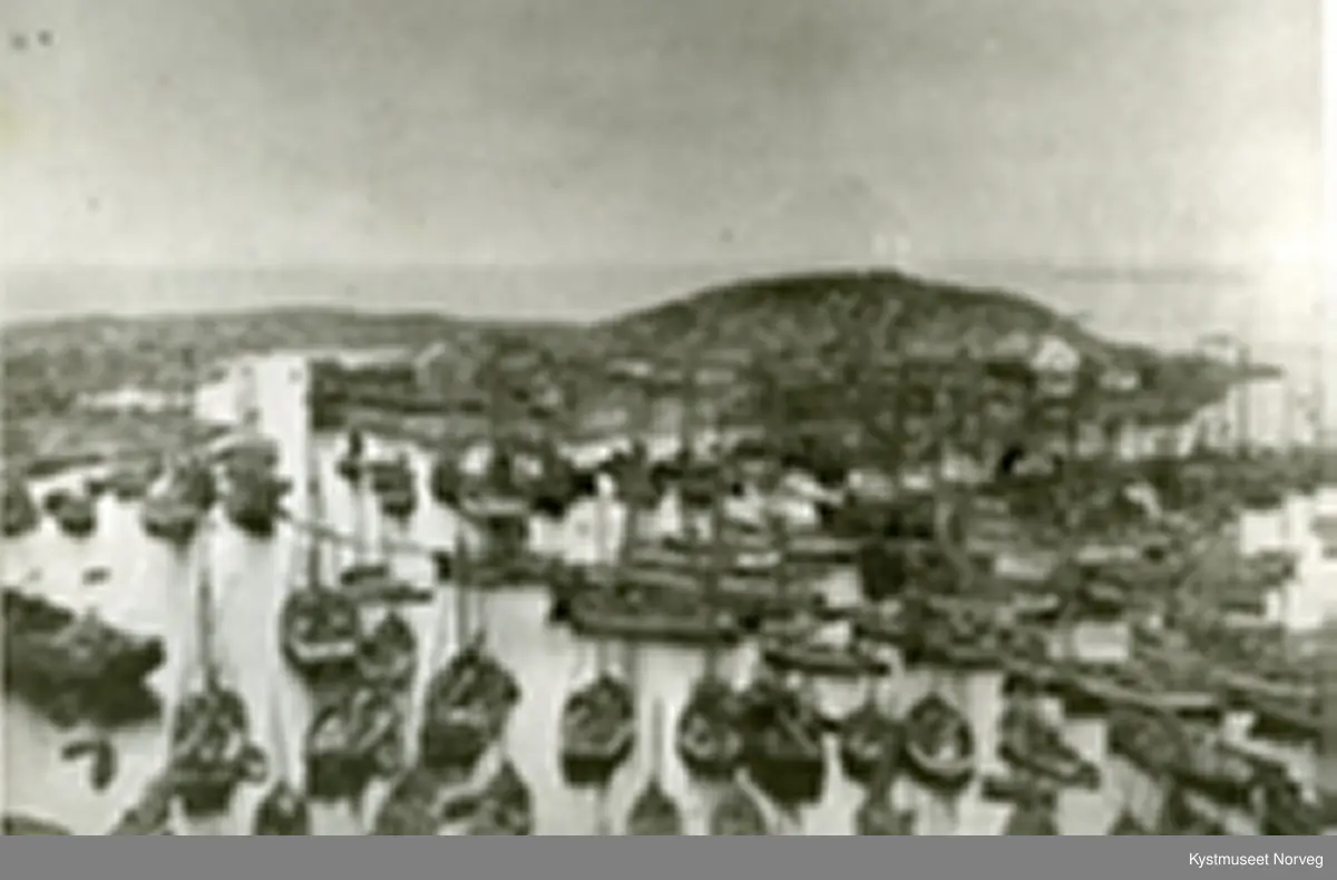 Sør-Gjæslingan, fiskebåter i havn