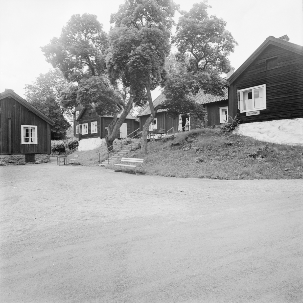 Sätra Brunn, Västmanland, juli 1958