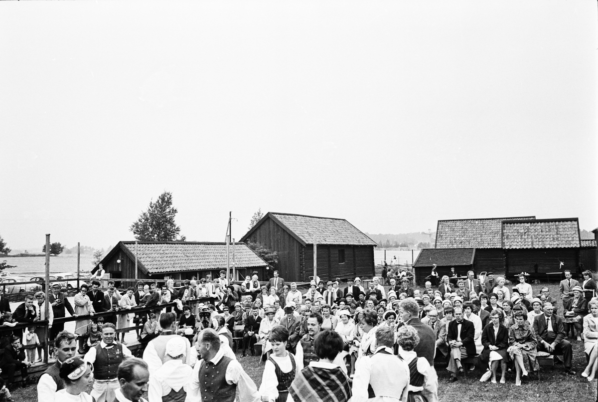 Hembygdens dag, Disagården, Gamla Uppsala, augusti 1965