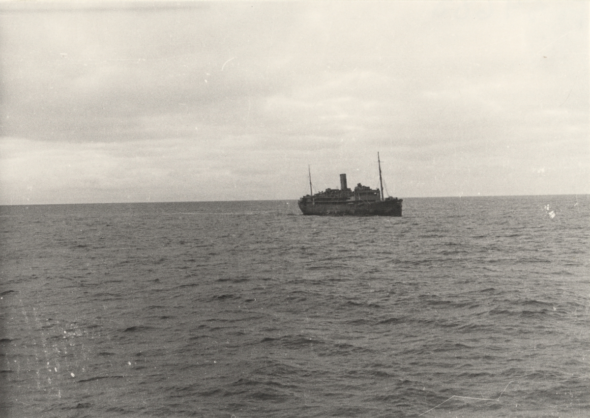 Tredje - och sista - prejningen, ännu en engelsk hjälpkryssare, 1940.