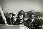 Kronprinsessan Louise på en motortorpedbåt, år 1943.