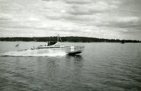 Motortorpedbåten T 16 i kustflottan 1943.