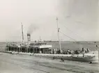 Passagerarångfartyget Nordstjernan. Foto från Köpenhamn 26,6,1953.