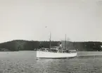 S/S Luleå den 19.5.1927 i Halvkakssundet, Brevik - Kungshamns fyr.