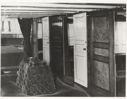 Interiörbilder från passagerarångfartyget S/S BIRGER JARL ta