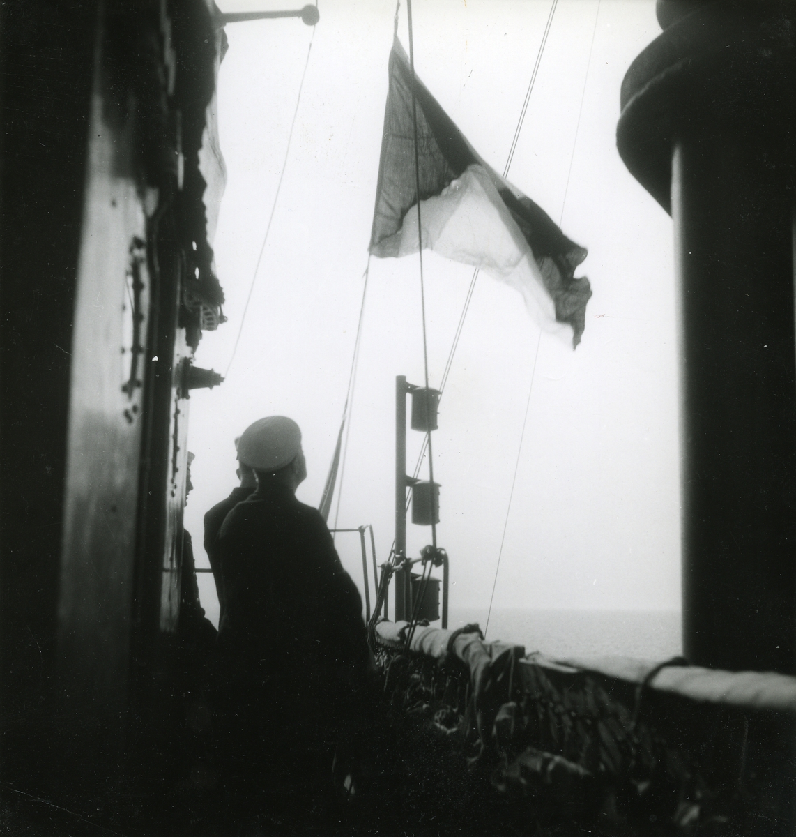 Under eskaderövning år 1938.