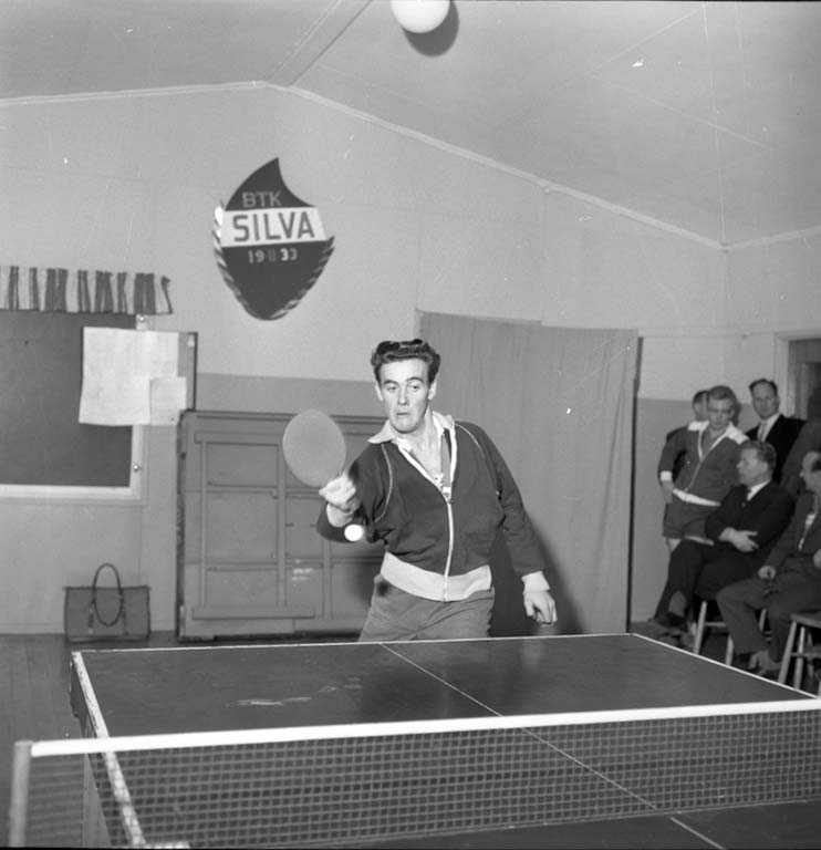 Enligt notering: "Bordtennis Silver dec -59".