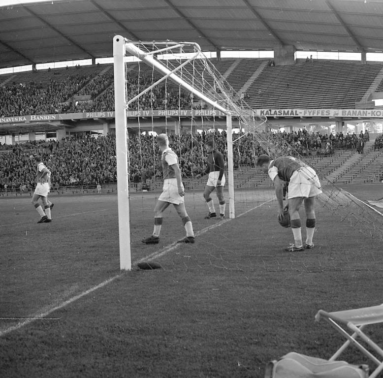 Örgryte Gais på Ullevi, Augusti 1960.