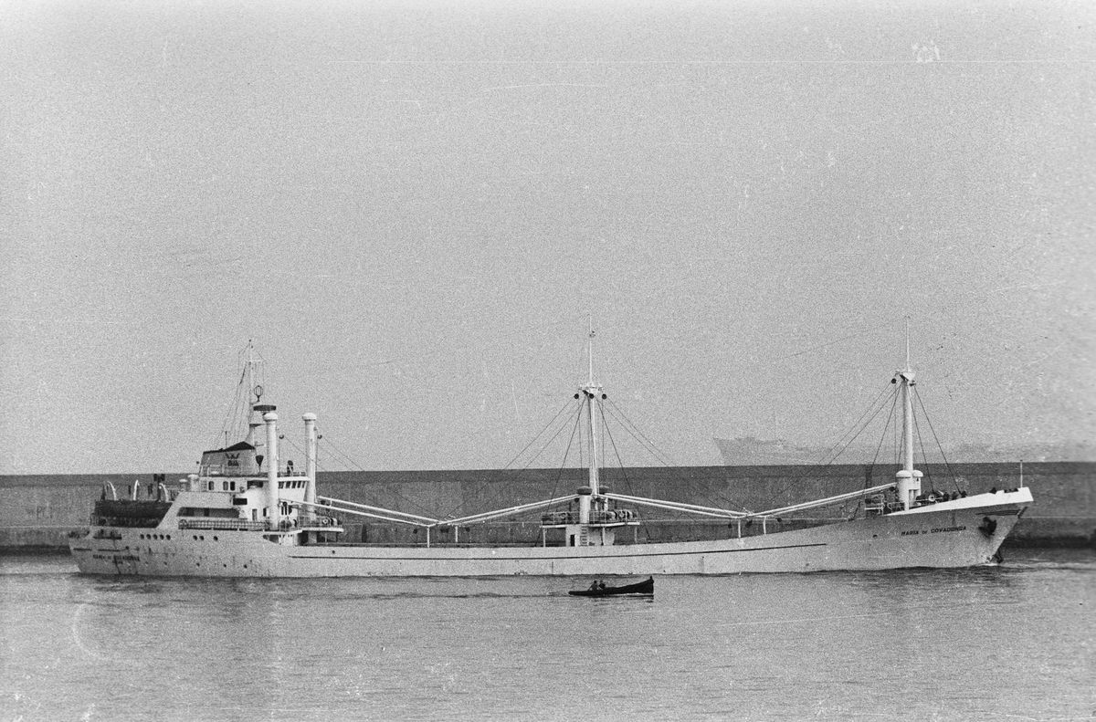 Ägare:/1965-80/: Compania de Navegacion Vasco-Asturiana S.A. Hemort: Avilés.