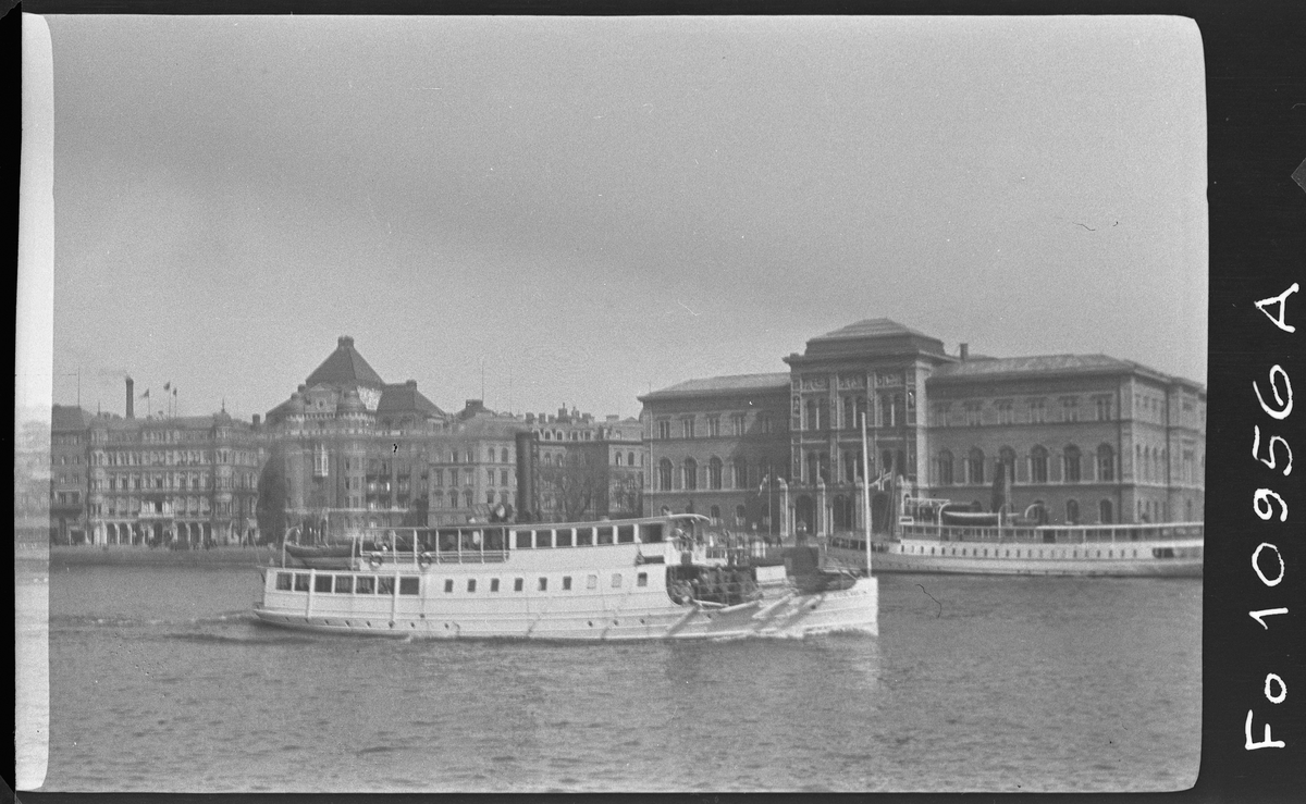 Skärgårdsångaren TOR VII på Strömmen, Stockholm.
