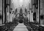 Interiör i Uppsala domkyrka, Uppsala 1935