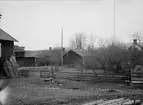 Bärbystugan, nu på friluftsmuseet Disagården, på ursprunglig plats i Bärby, Östervåla socken, Uppland