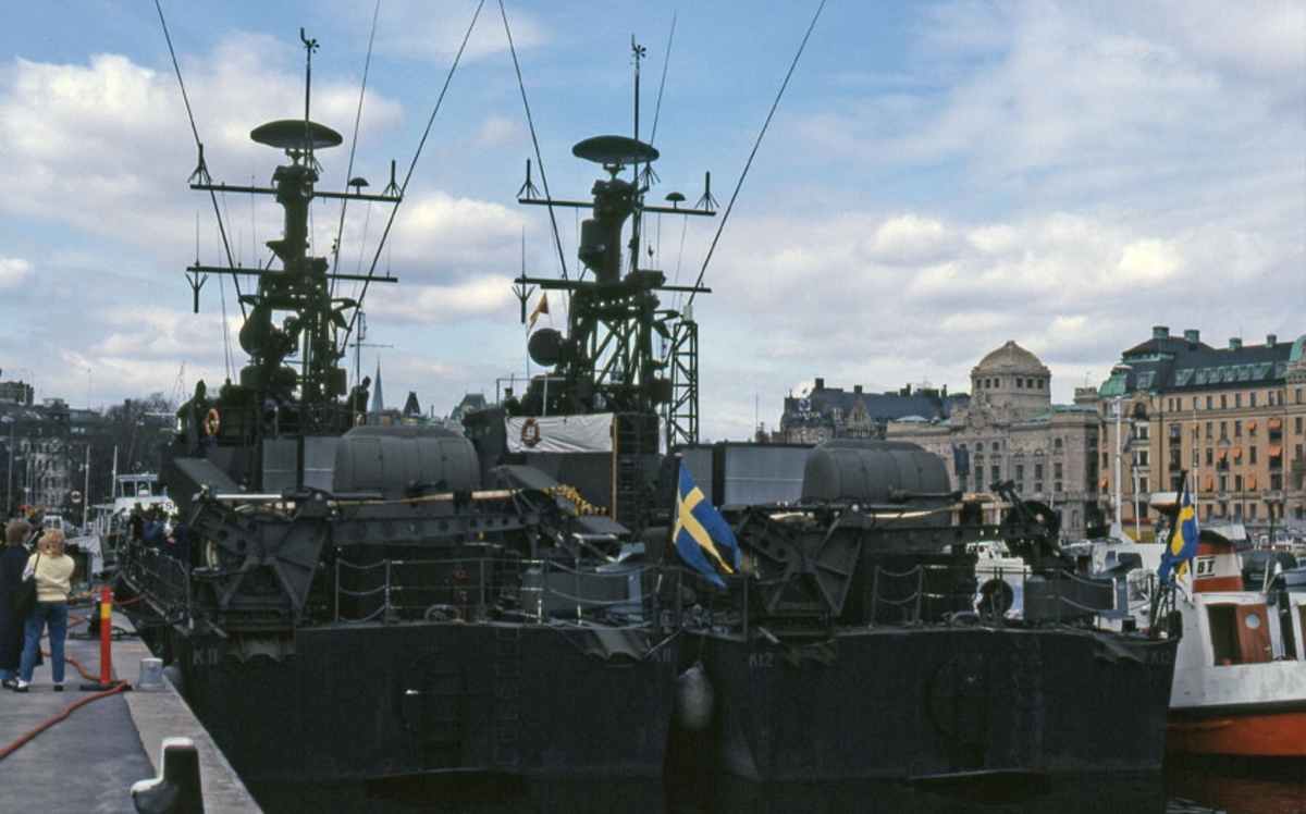 [Text diaram:] STH-CITY "HMS STHLM" 1987-04