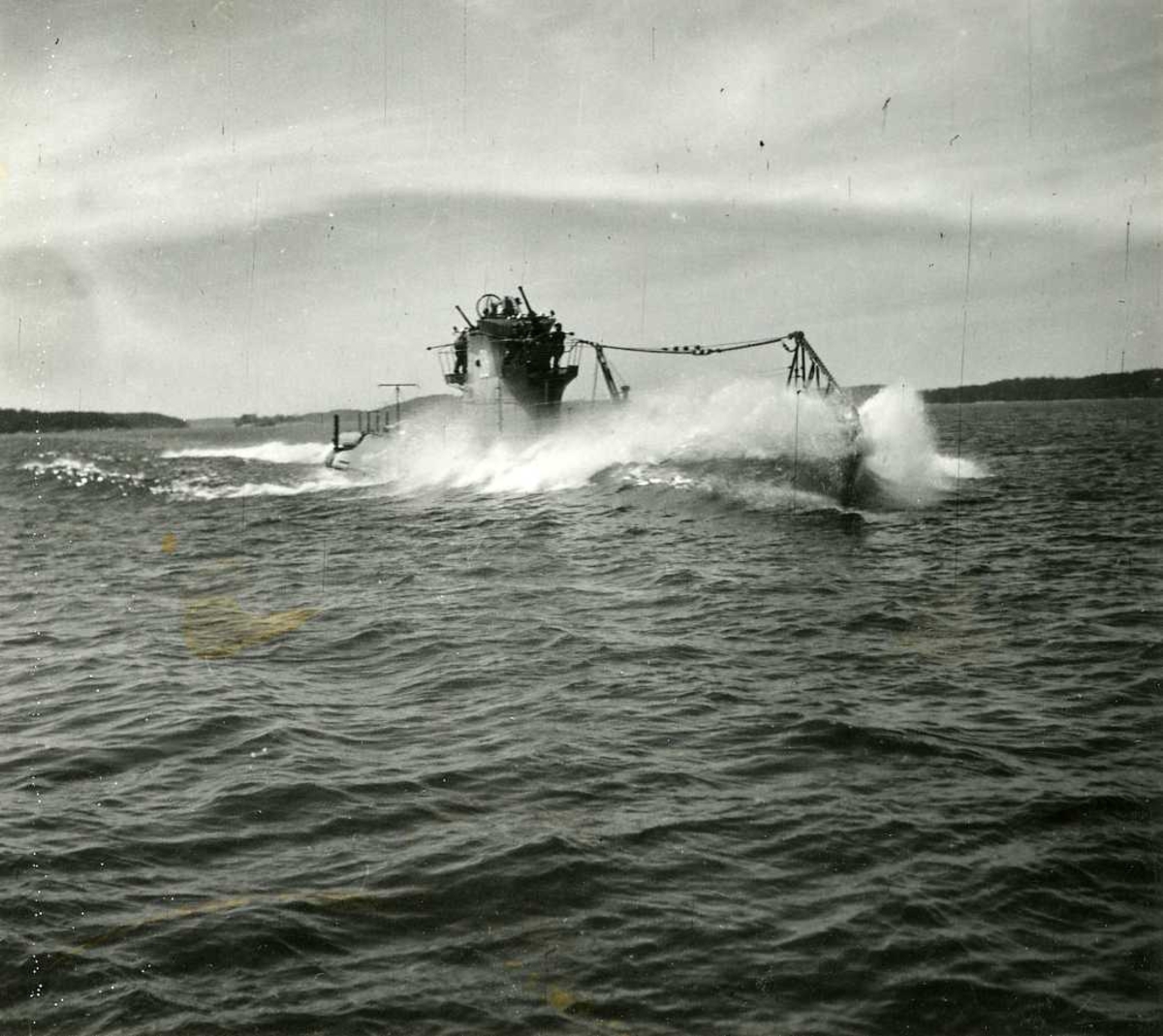 Ubåten SJÖBJÖRNEN.