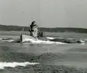 U-båten Sjöormen i kustflottan år 1944.