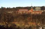 'Exteriörbild av Göteborgs Naturhistoriska Museum. Byggnaden fotograferad från höjd ovan Linnéplatsen. ::  :: Ingår i serie med fotonr. 6065:1-12 med vyer med Göteborgs Naturhistoriska museum.'