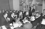FRÅN POSTVERKETS MEKANISKA VERKSTADS 50-ÅRSJUBILEUM, 1964. Supé på Hotell Malmen, Stockholm, den 2 mars 1964.
