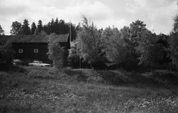 Hembygdsgården Börjesgården i Hällesåker, Lindome, år 1983.
