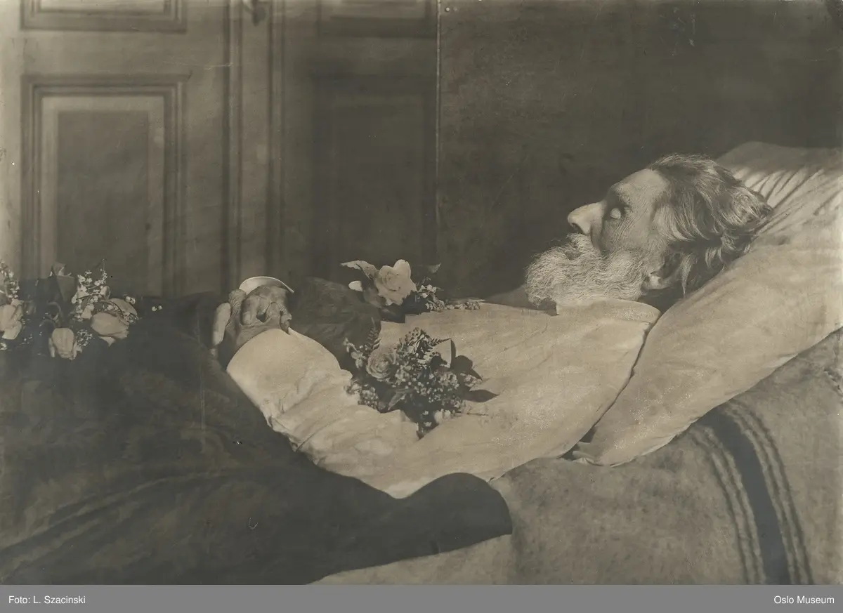 post mortem-portrett, mann, statsminister