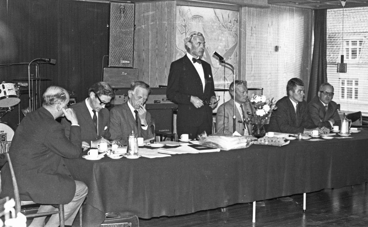 A/S Avisdrift - Generalforsamling på Hotell Saga 18.05.1971.